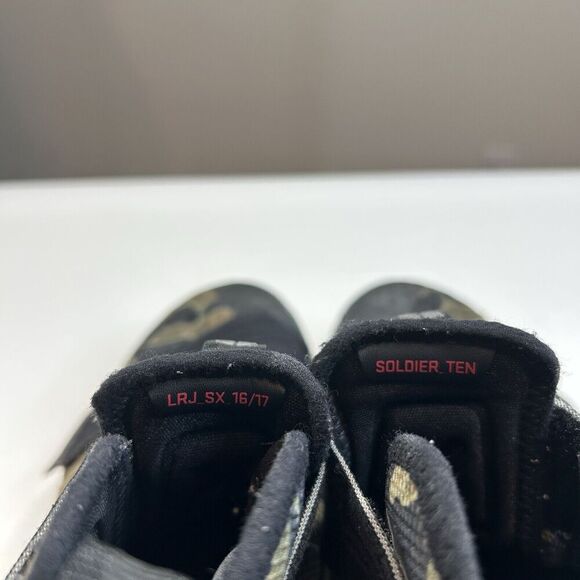 Nike Zoom LeBron Promo Soldier 10 X Army Camo Men’s 10 LRJ SX 16/17 NBA - Picture 7 of 10